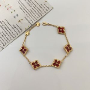 Bracelet Trèfle Fleur